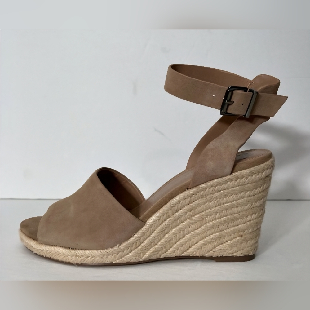 Vince Camuto Tan Wedge Sandals